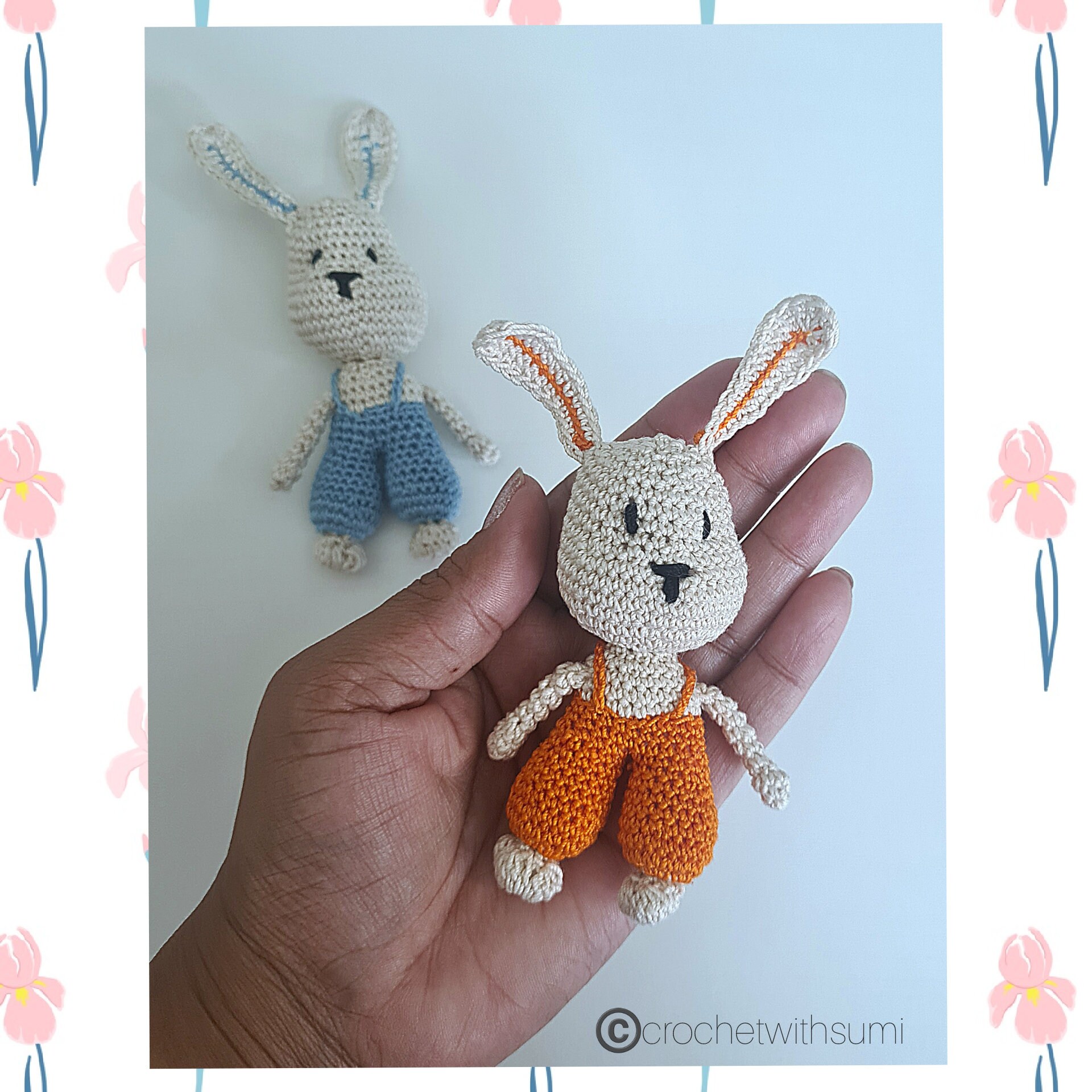 Crochet Bunny Written PDF Pattern - Etsy