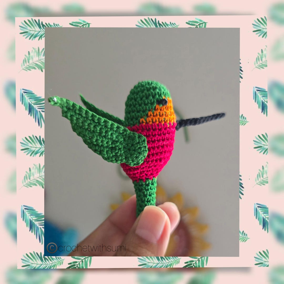 Humming bird様 リクエスト 3点 まとめ商品 Crochet Humming Bird Written PDF Pattern - Etsy