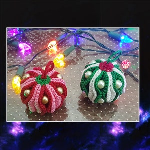 Crochet Lantern Christmas Ornament Written PDF Pattern