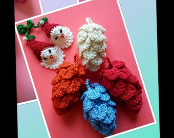 Crochet Pinecone Written PDF Pattern