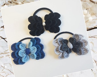 Crochet Hair Tie Written PDF Pattern