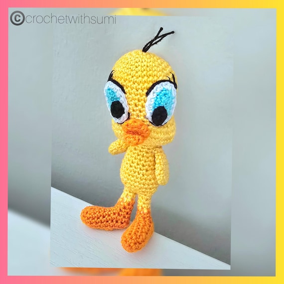 Crochet Tweety Bird Written PDF Pattern - Etsy