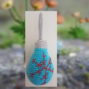 Crochet Light Bulb Written PDF Pattern
