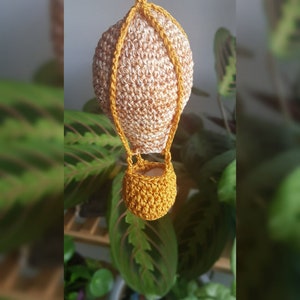 Crochet Hot Air Balloon Written PDF Pattern
