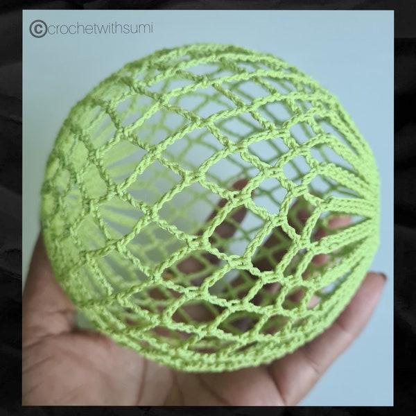 Crochet 3D Boule Décorative Écrit Patron PDF