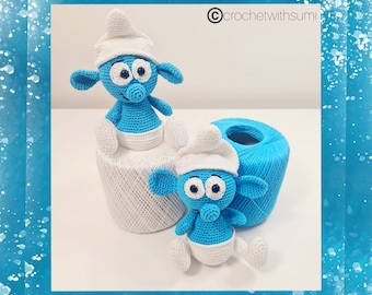 Crochet Smurf Written PDF Pattern