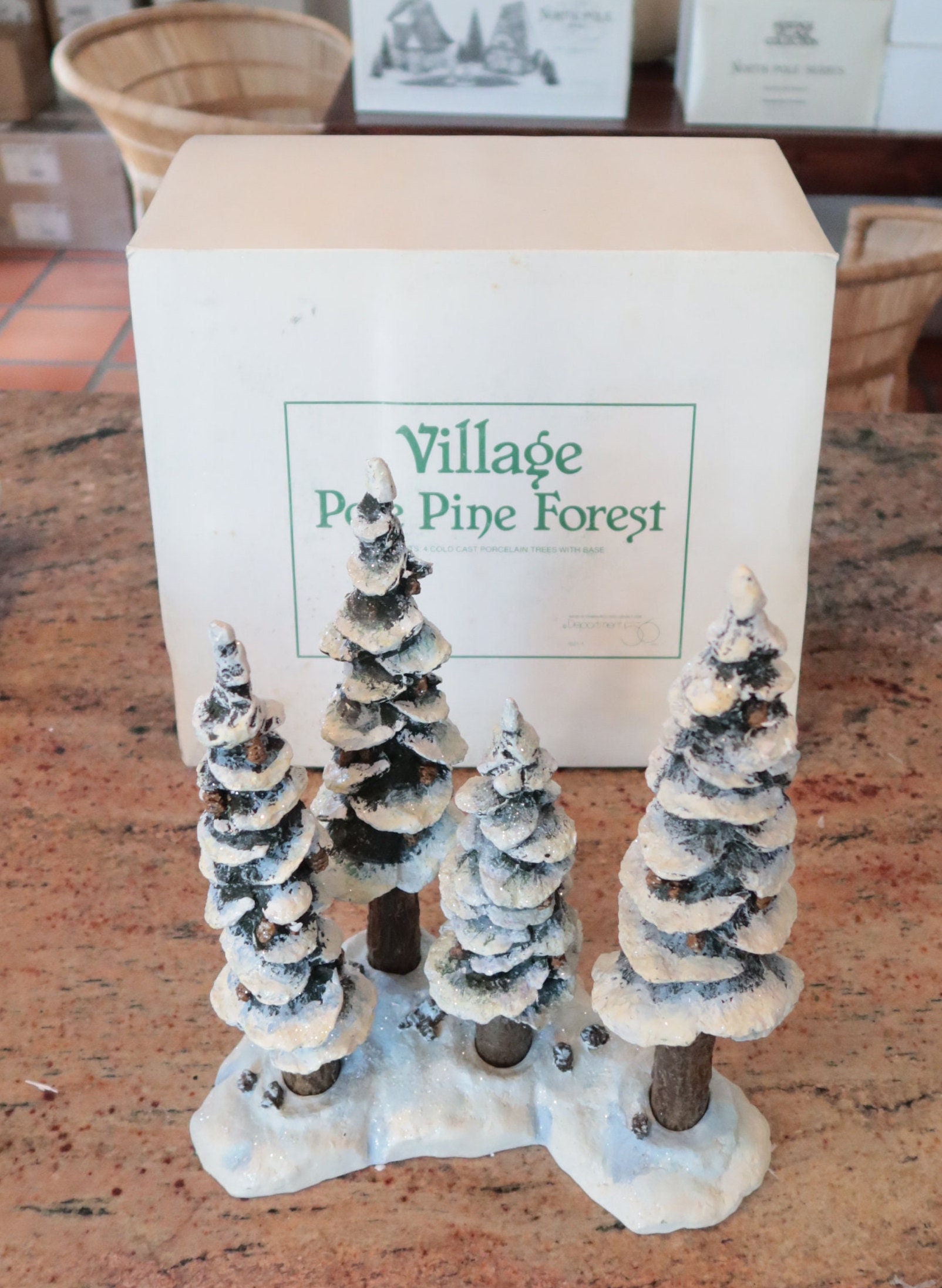 Department 56 Pole Pine Forest 55271 : Department 56 Pole Pine Forest 55271 : Home \u0026 Kitchen