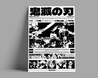 Japanese Anime Manga Art Print Poster Gift
