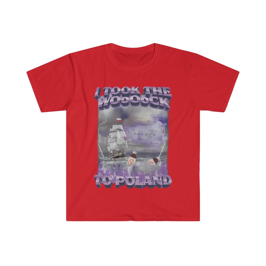 Discover I Took the Wock to Poland Lil Yachty Funny Meme T Shirt