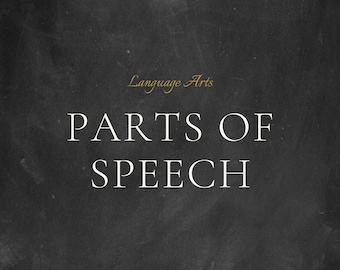 Language Arts | Parts of Speech