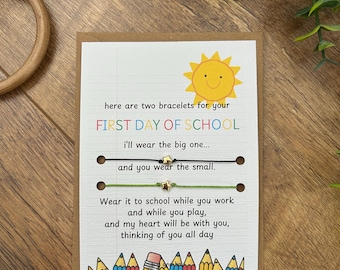 First Day of School Wish Bracelet