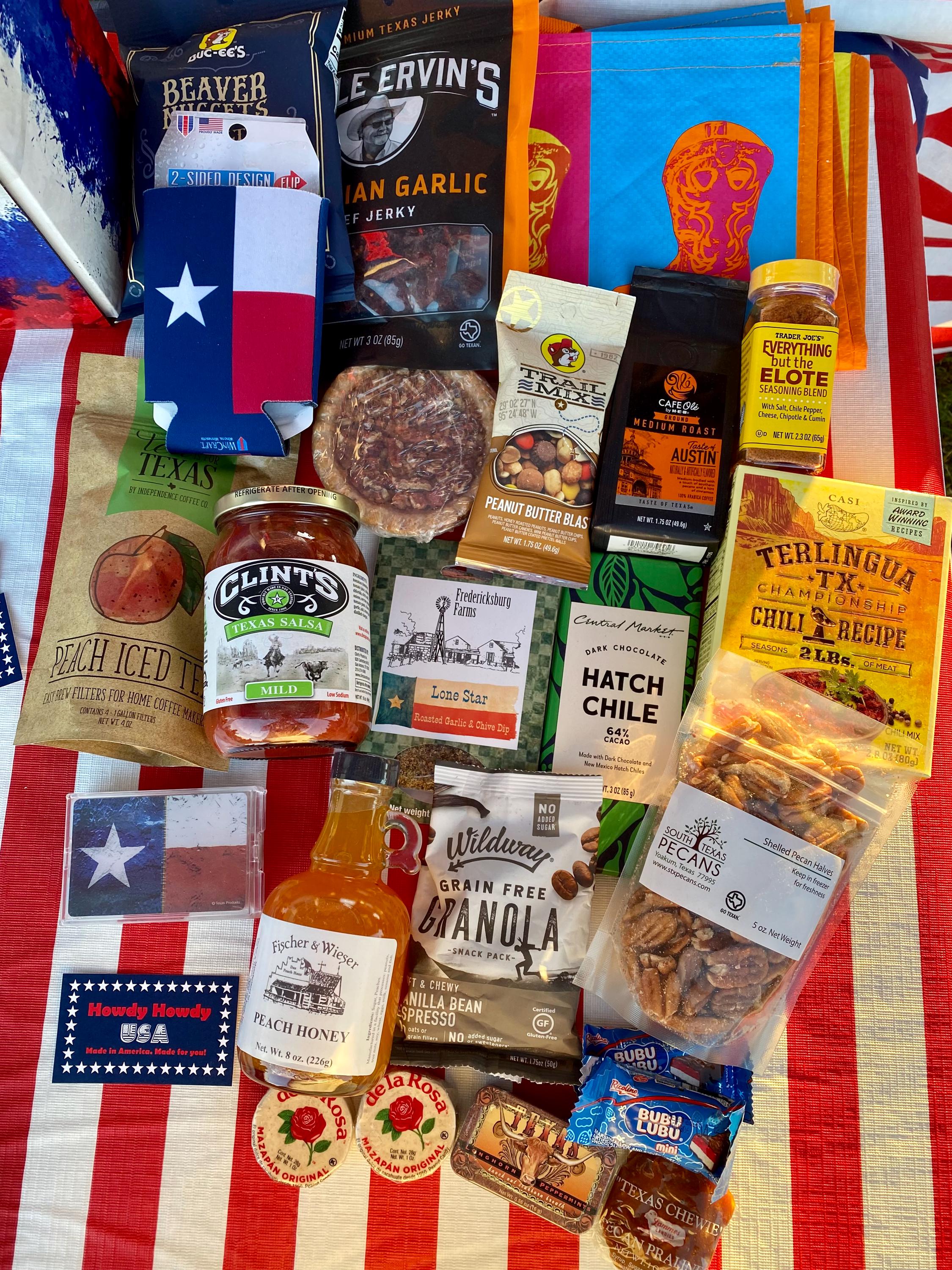 Texas Food Gift Box: Local Snacks & Treats - Etsy