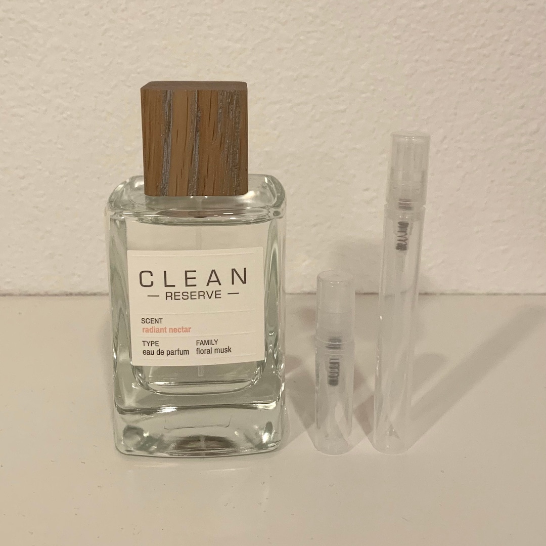 Radiant Nectar Clean Reserve Perfume, 2ml 5ml SAMPLE Travel Spray