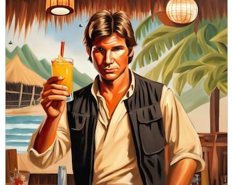 Han Solo's Tiki Retreat: decorazioni murali ispirate a Star Wars Tiki per il tuo Tiki Bar