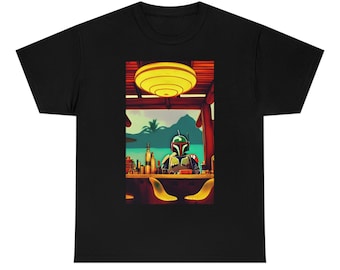Boba Fett al Tiki Bar - Camicia Tiki di Star Wars per uomo - Unisex