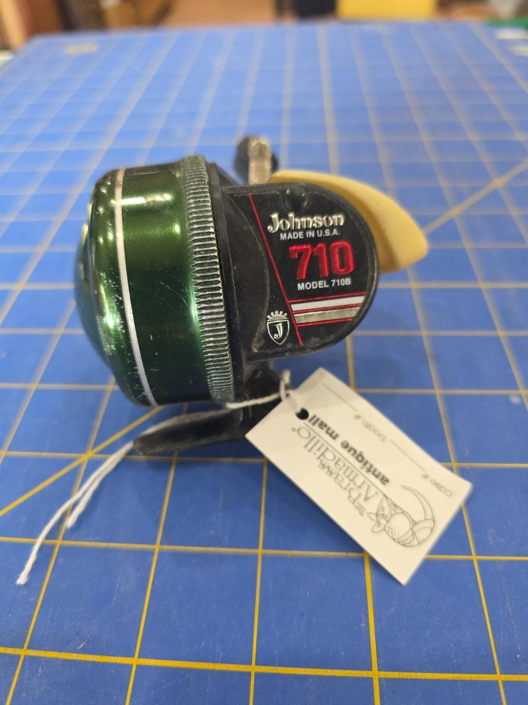ANCIEN MOULINET DE pêche PRATIC vintage old fishing reel Fonctionnel