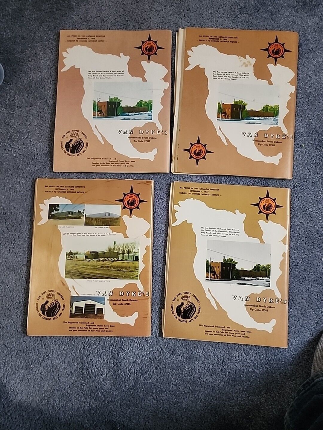 VTG Lot of 4 Van Dykes Taxidermy Catalog 1975 1976 1977 1978 Etsy