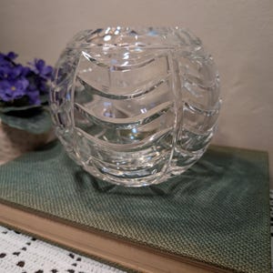 Tiffanys and Co Crystal Vase - Etsy