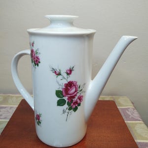 Coffee Pot, Roses, Made in Germany