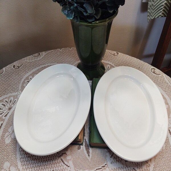 Buffalo China Oval Plates Etsy