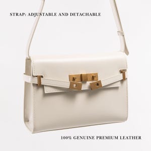 Handmade leather shoulder bag in brown with a relaxed shape for everyday use