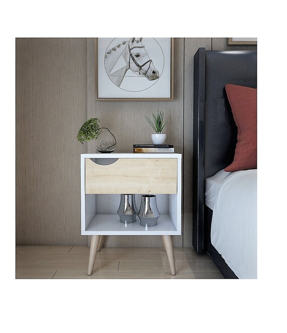 Nightstand Organiser Bedside Table Bedside Etsy