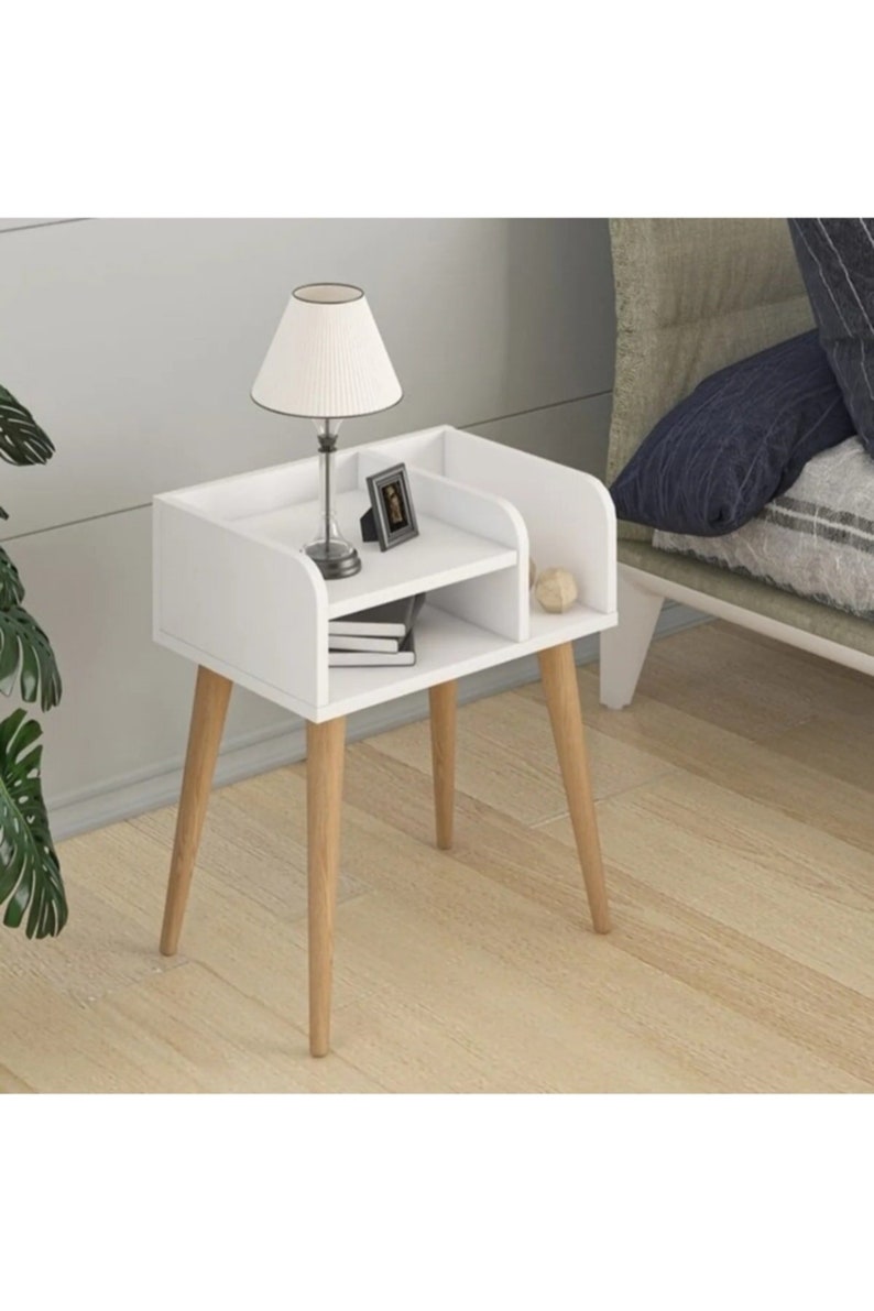 Nightstand Organiser Bedside Table Bedside Etsy