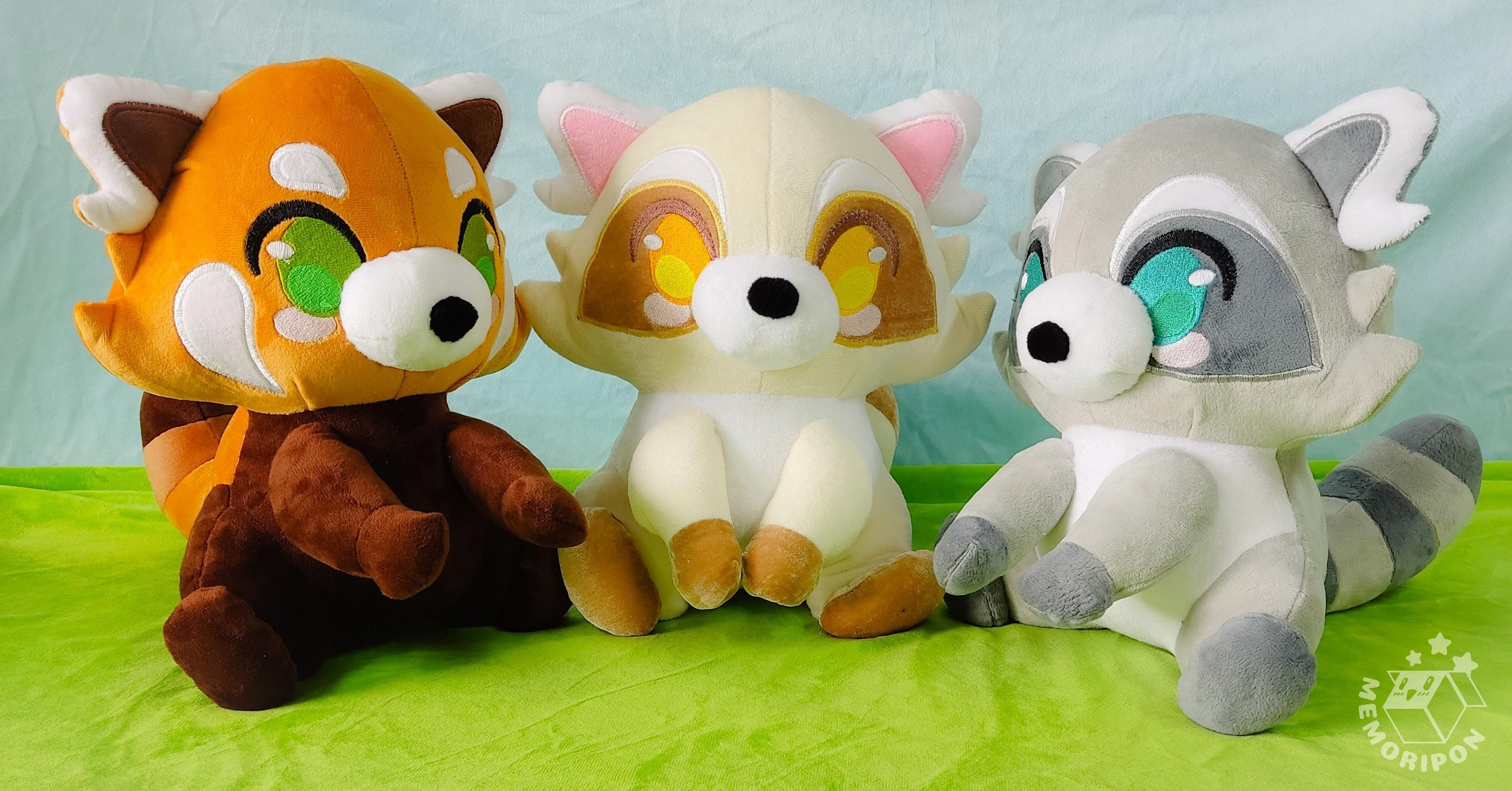 Raccoon Animal Plushie Cute and Adorable - Etsy