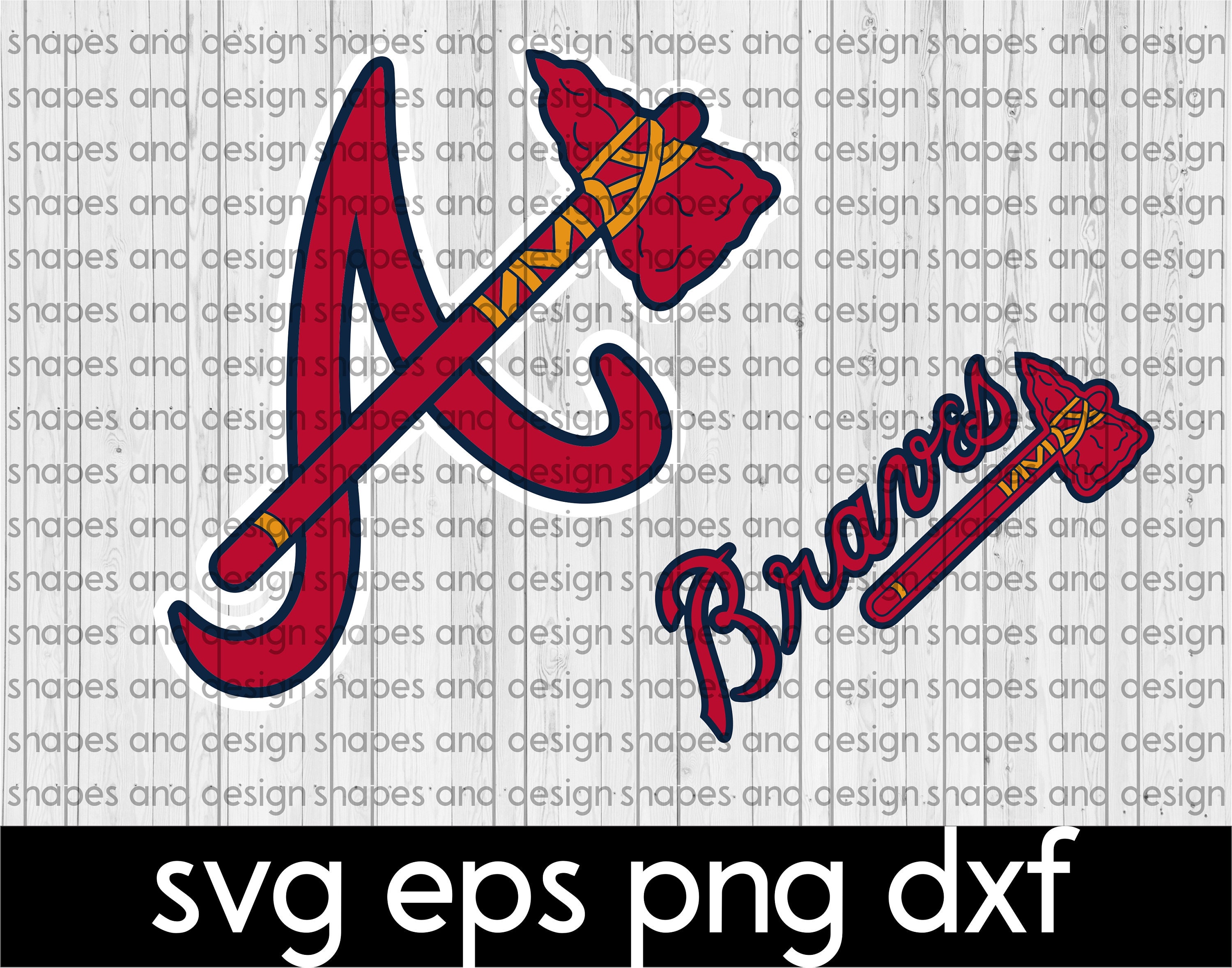 Atlanta SVG / vector editable logos / svg eps dxf png/ 