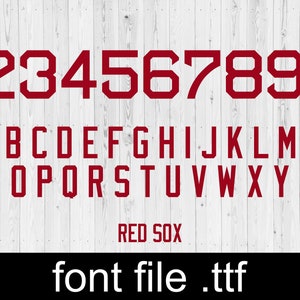 Red Sox Font 