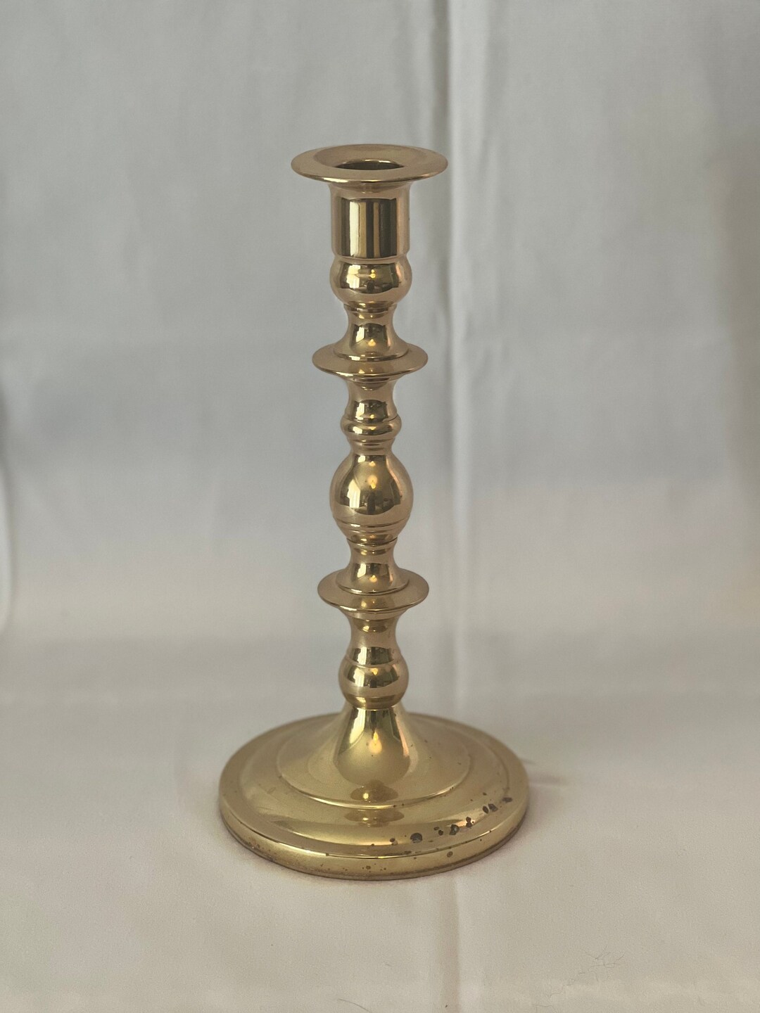 9 Baldwin Brass Candlestick Etsy