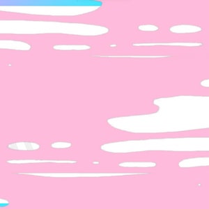 Pastel Pink Abstract Slide Out Liquid Animated Stinger Transition for use in OBS, Streamlabs, etc by Content Creators for Kick, Twitch