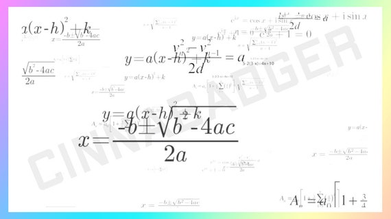 Transparent Math Thinking Meme Stream Decoration for Use in 