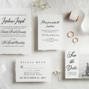 Minimalist Invitation Suite