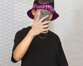 Hummingbird Reversible bucket hat