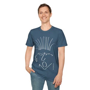 Fuerte, Fuerza, Camiseta estampada, Empoderamiento, Audaz, Camiseta unisex, Hombres, Mujeres, Punk, Salvaje, Rock n Roll, Arte de letras, Imagen de palabras, Superar, Soportar