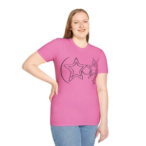 Cool, Kool, Trendy, Styl miejski, Koszulka slangowa, Gwiazdy, Okulary przeciwsłoneczne, Uroczy motyw, Kreskówka, Zabawny, Piłka, Funky, Sztuka liter, Koszulka unisex, Świeży, Sport