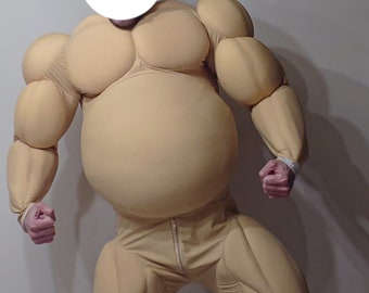 Fat muscle suit for cosplay