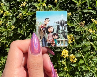 Coraline Family Picture sticker