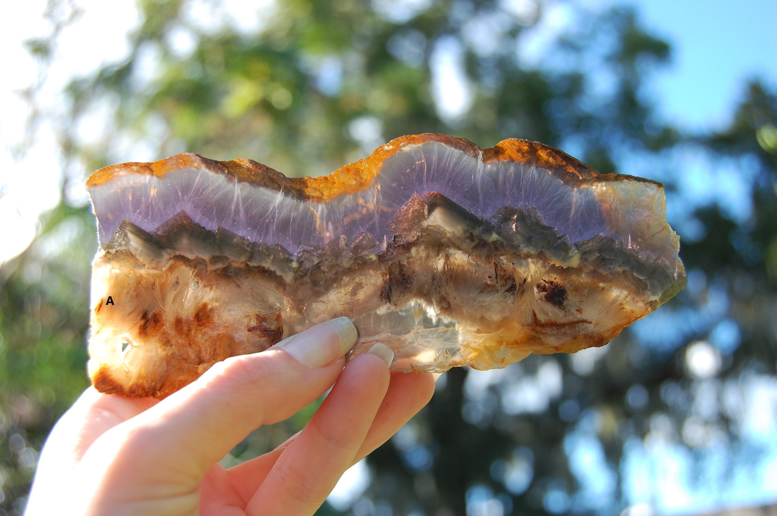 Fluorite With Cubic Pyrite and Spark Acicular Pyrite Slabs | Natural Fluorite With Cubic Pyrite | Polished Fluorite with Cubic Pyrite Slabs