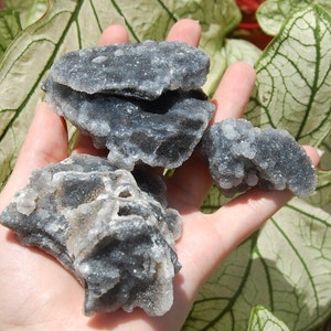 Raw Sphalerite | Druzy Black Sphalerite | Natural Sphalerite | You Choose Raw Sphalerite | Black Sphalerite | Druzy Raw Sphalerite
