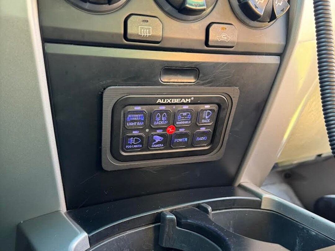 Auxbeam Custom 3D Printed Switch Panel Mount Etsy