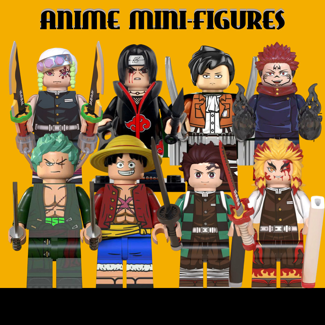 8pcs Attack On Titan Series Building Blocks Models Anime Mini Action  Figures Toys Set Kids Fans Gift  Fruugo IN