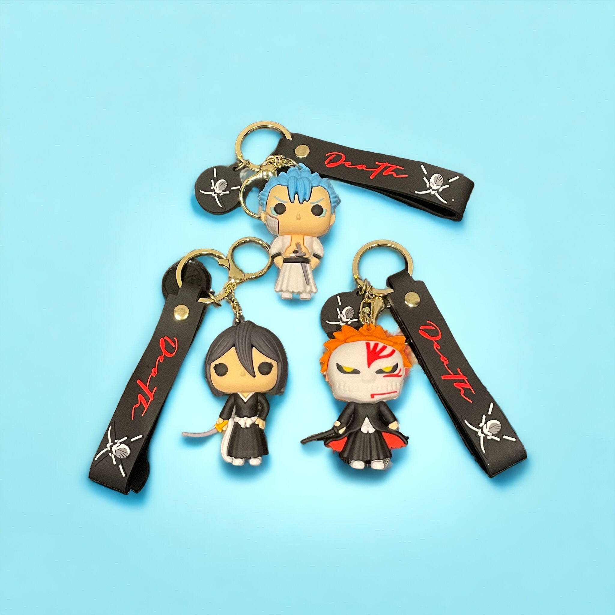 3D file Omega Anime Pack +170 Anime Keychains/Keychains! Anime set