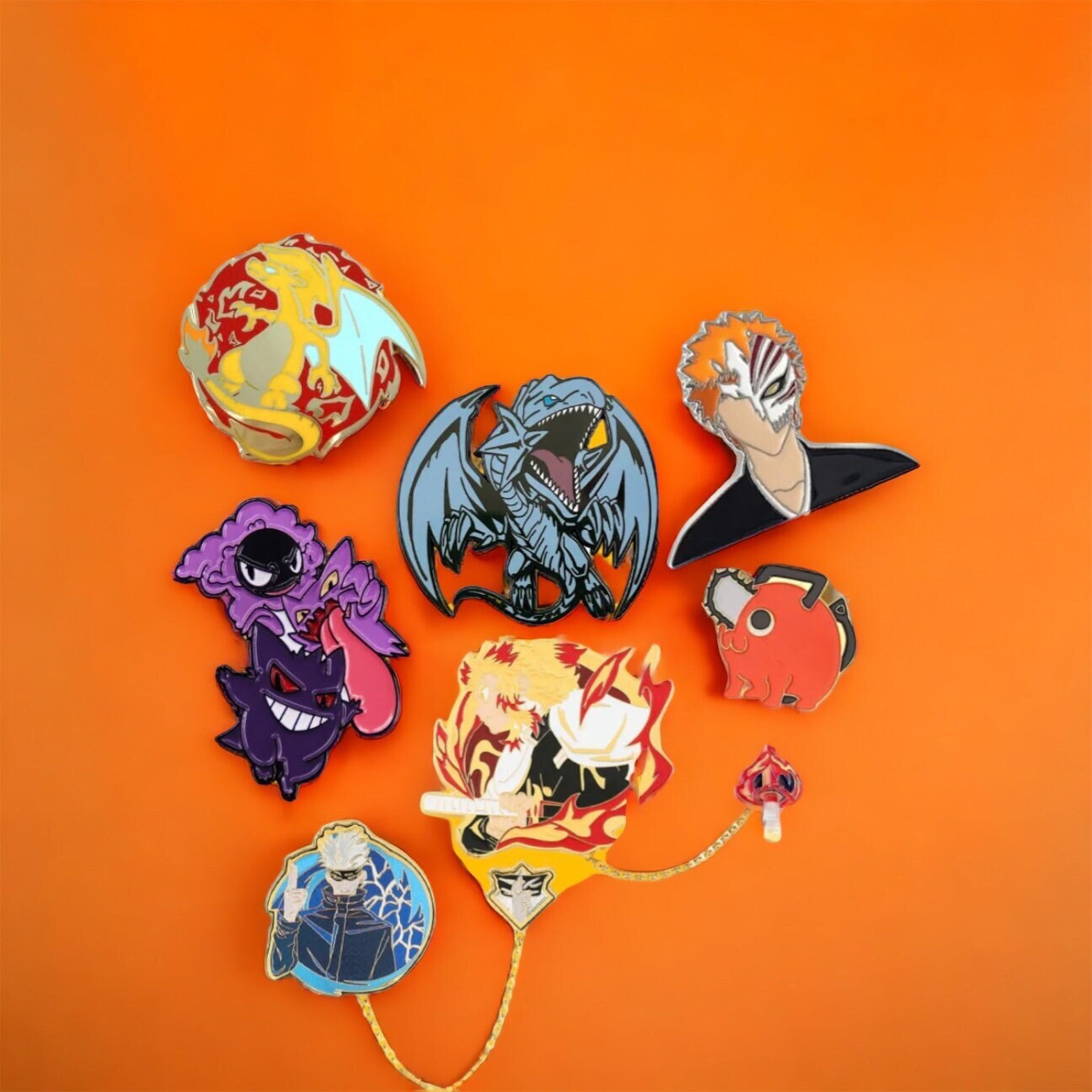 Share 99+ anime pins for backpacks super hot