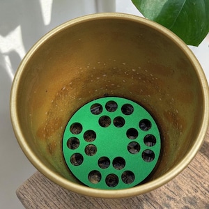 Inside Plant Pot Riser/Drainer for Small Pots - 5/8" - 3/4" Tall, 3 different Sizes