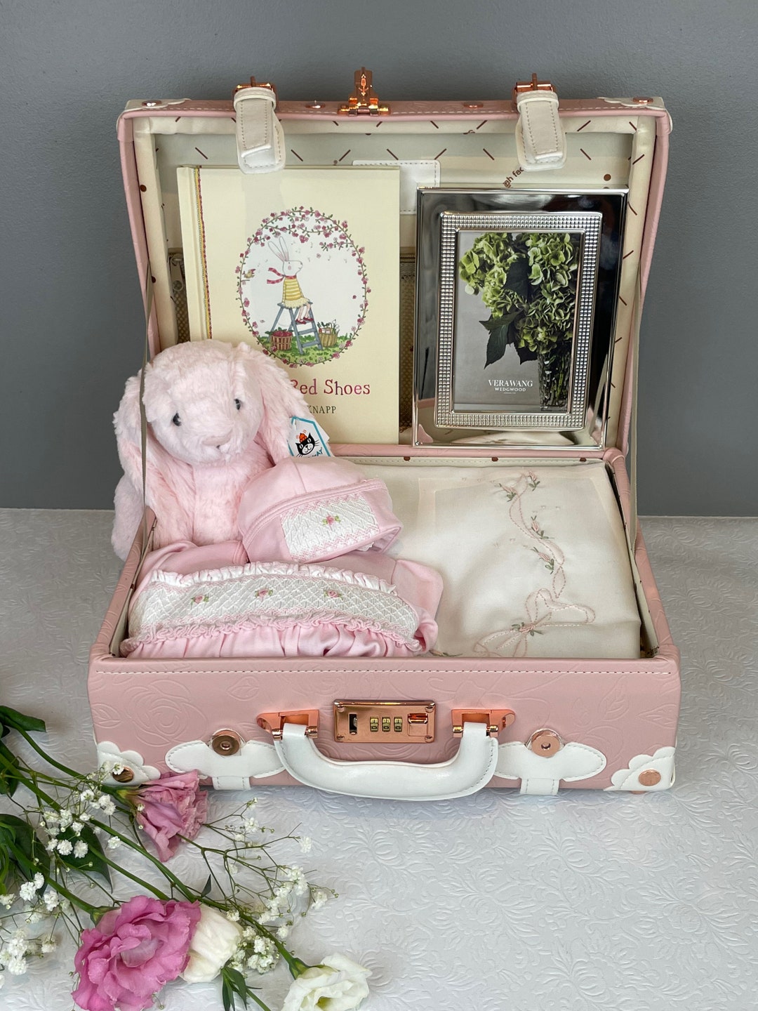 Baby Girl Hamper, Baby Shower Hamper, Baby Christening Hamper - Etsy