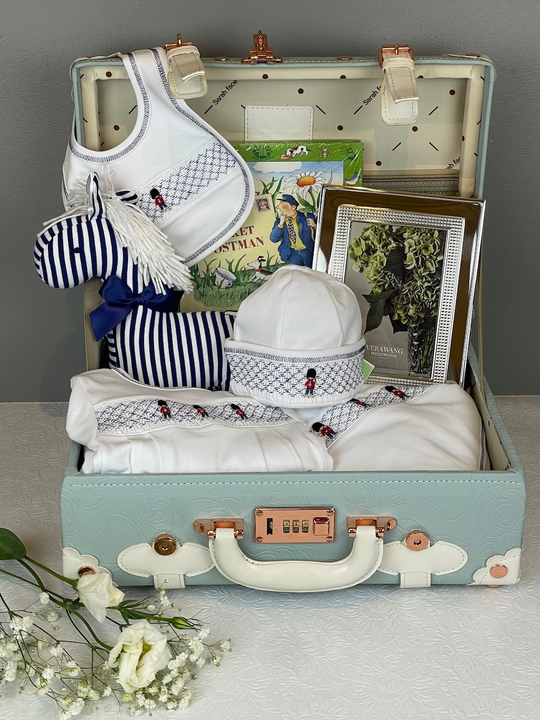 Baby Boy Hamper Baby Shower Hamper Baby Christening Hamper Etsy