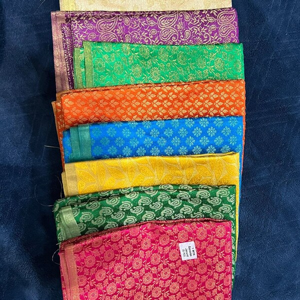 Pure Benaras Blouse pieces for thamboolam/  pooja/ wedding. Ideal for house warming (gruhapravesh), wedding, varalakshmi vratam