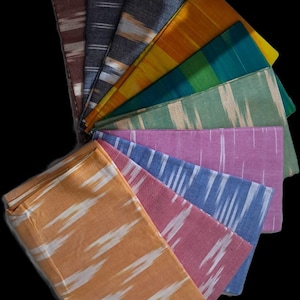 Pure ikkat /  pochampally  blouse pieces 1 meter/100 cm, for Pooja / House Warming / Varalakshmi vratham/ Baby shower
